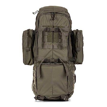 5.11 タクティカル ユニ Rush 100 バックパック、60L収納容量、コンバーチブル、スタイ...