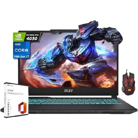 MSI 2024 Cyborg 15 Gaming Laptop, 15.6" FHD 144Hz,...