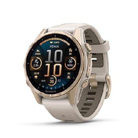 Garmin f?nix(R) 8 - 43mm, AMOLED, Sapphire, Premiu...