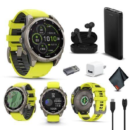 Garmin Fenix 8 47MM Solar Sapphire Multisport GPS ...