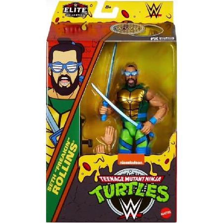 WWEエリートコレクション TMNT セス・フリーキン・ロリンズ レオナルド アクションフィギュア