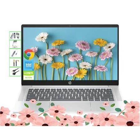 HP Chromebook | 14" HD Laptop | 4GB RAM | 128GB SS...