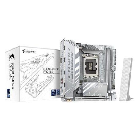 GIGABYTE B860I AORUS PRO ICE - Intel 用 ホワイト色 Mini-...