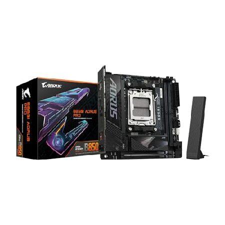 GIGABYTE B850I AORUS PRO - AMD Ryzen 用 ホワイト色 Mini-...