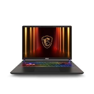 MSI Vector 16 HX AI 16インチ 240Hz QHD+ ゲーミングノートパソコン:Intel Core Ultra 9-275HX、NVIDIA Geforce RTX 5070Ti、32GB DDR5、2TB NVMe SSD、Thunder