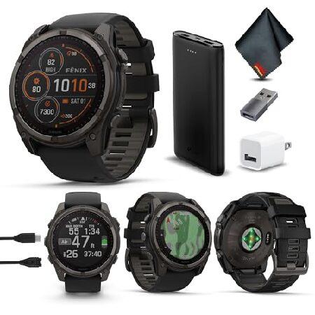 Garmin Fenix 8 51MM Solar Sapphire Premium Multisp...