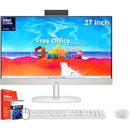 HP 27 inch All-in-One Desktop PC, Microsoft Office...