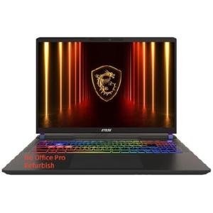 MSI Vector 16 HX ゲーミングノートパソコン、NVIDIA RTX 5080 16GB GDDR7、Intel Ultra 9 275HX (最大5.4GHz)、16インチ QHD+ LCD 240Hz、Thunderbolt 5、64GB