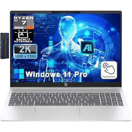 HP Omnibook 5 16" 2K Touchscreen Copilot+ Laptop, ...