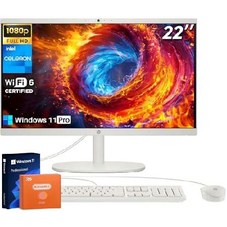 HP 2025 All-in-One Desktop Computer, Intel Celeron...