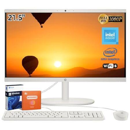 HP 21.5" All in One Desktop Computer, Intel Celero...