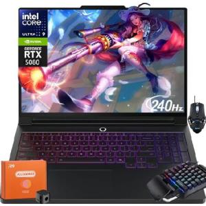 Lenovo Legion Pro 7i Gen 10 Gaming Laptop (2025), GeForce RTX 5080 16GB GDDR7, Intel Ultra 9 275HX Up to 5.40 GHz, 16