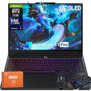 Lenovo Legion Pro 7i Gen 10 Gaming Laptop 2025, Intel Ultra 9 275HX Up to 5.40 GHz, GeForce RTX 5080 16GB GDDR7, 16.0