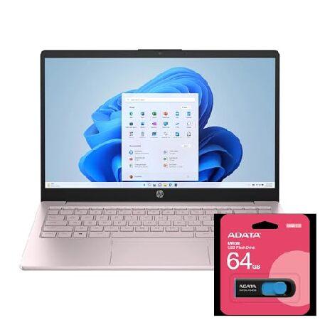 HP Stream 14" HD BrightView Laptop, Intel Celeron ...