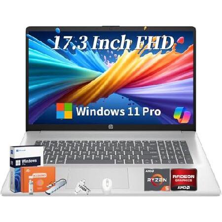 HP 17 Inch Laptop 2025, 17.3" FHD IPS Display, 32 ...