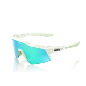 100% Youth Speedcraft XS LE Elly 2 Sunglasses - Polished Light Green; Blue Topaz Mirror