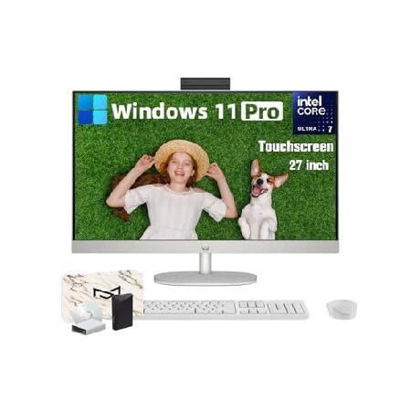 HP All-in-One Computer - 27'' FHD Touchscreen Desk...