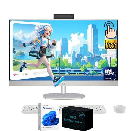 HP 27" Touchscreen All-in-One Desktop Computer, 27...