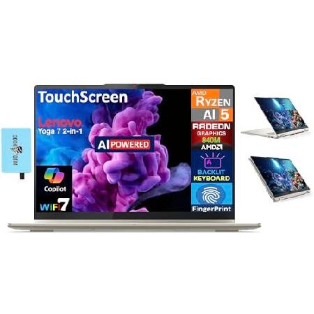 Lenovo Yoga 7 2-in-1 AI PC Laptop 16.0" Touchscree...