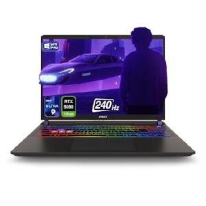 MSI Vector 16 HX AI Gaming Laptop, Intel Ultra 9-275HX, 32 GB DDR5 RAM, 2 TB PCIe SSD, 16