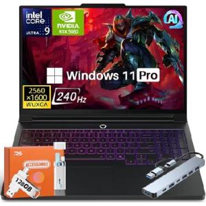 Lenovo Legion Pro 7i Gen 10 Gaming Laptop 2025 New, GeForce RTX 5080 16GB GDDR7, Intel Ultra 9 275HX (Up to 5.4GHz), 16