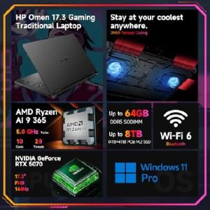 HP OMEN 17.3 RTX 5070 A...の詳細画像5
