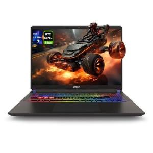 MSI Vector 16 HX AI ゲーミングノートパソコン Intel Ultra 7-255HX 32GB DDR5 RAM 2TB PCIe SSD 16インチ FHD+ (1920x1200) 144Hz ディスプレイ Nvidia G-Forc