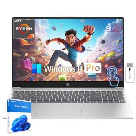 HP 15 15.6" HD Touchscreen AI Laptop for Students ...