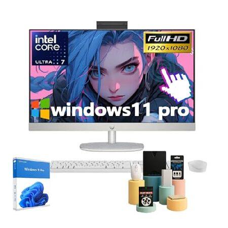 HP 27" Touchscreen All-in-One Desktop Computer, FH...