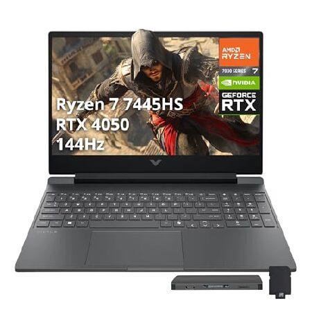 HP Victus 15.6" FHD 144Hz Gaming Laptop, AMD Ryzen...