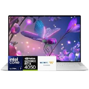 Dell XPS 16.3インチ WUXGA (1920 x 1200) ノートパソコン | Intel Core Ultra 7 155H CPU | NVIDIA GeForce RTX 4050 | 512GB 外部 | バックライトキーボード |