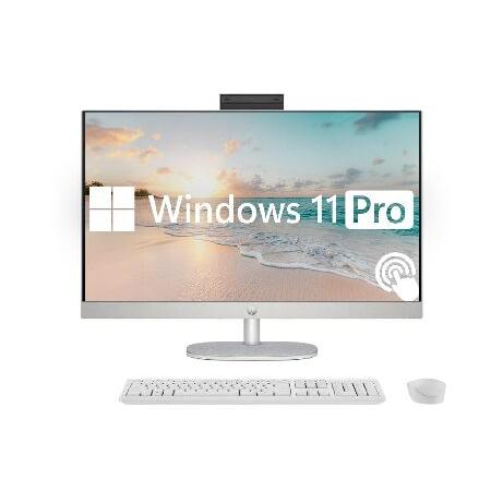 HP 27" FHD Touchscreen All-in-One Desktop Computer...