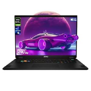 msi Stealth 18 HX AI Gaming Laptop, Intel Ultra 9-275HX, 96 GB DDR5 RAM, 2 TB PCIe SSD, 18