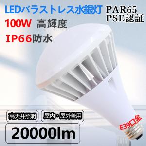 水銀灯700W相当 PAR65 LED バラストレス水銀灯 スポットライト 屋外 IP66 防水 防...