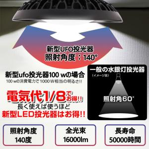 高天井用 ダウンライト LED投光器 100W...の詳細画像1