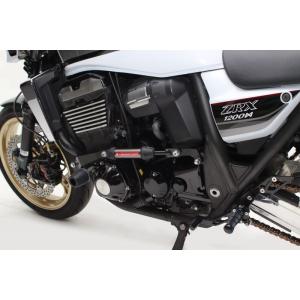 ACTIVE アクティブ ステップバー タンデム側 シルバー KAWASAKI系-1