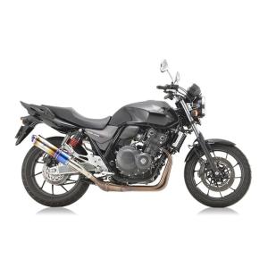 rs gear アールズギア ワイバンクラシック スリップオン チタンドラッグブルー CB400SF/SB 08-の商品画像