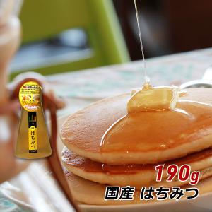 蜂蜜 国産 純粋 はちみつ 非加熱 山のはちみつ 190g 無添加 ペット容器 ハチミツ レターパックプラス