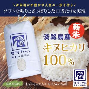 令和5年産淡路島キヌヒカリ100%！七分精米10kg！