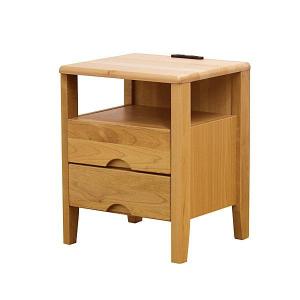 展示品 電話台 FAX台 キャビネット 天然木パイン材 ナチュラル