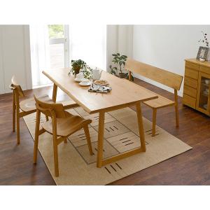 サンコウ 展示品 ダイニングテーブルセット 4人用 幅120cm ナチュラル 