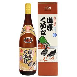 泡盛 古酒 やんばる酒造 / 山原くいな 3年古酒100% 43度,1800ml / 贈り物 お歳暮 敬老の日 家飲み