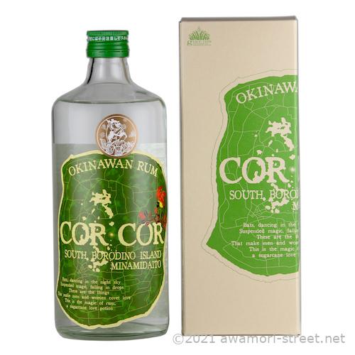 ラム酒 グレイス・ラム / COR COR AGRICOLE 緑 40度,720ml /  南大東島...