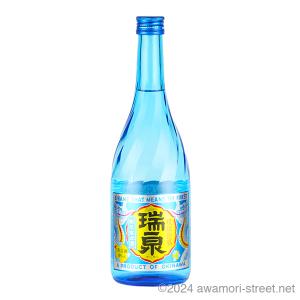 久米島の久米仙 泡盛 古酒 久米島の久米仙 / 真南風 琉球ガラス 青 3年