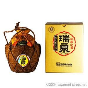 久米島の久米仙 泡盛 古酒 / 真南風 琉球ガラス 青 3年古酒 43度 久米島の久米仙 泡盛 古酒 / 真南風 琉球ガラス 青 3年古酒 43度