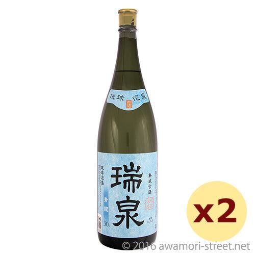 泡盛 古酒 瑞泉酒造 / 瑞泉 青龍 3年古酒 30度,1800ml ×2本セット / 平成18年泡...