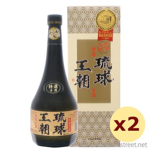 泡盛 古酒 多良川 / 琉球王朝 特選古酒 30度,720ml ×2本セット / 贈り物 お歳暮 お...