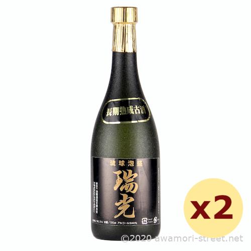 泡盛 古酒 池間酒造 / 瑞光 15年80%ブレンド古酒 40度,720ml x 2本セット / 贈...