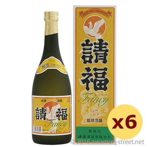 泡盛 請福酒造 / 請福ファンシー 35度,720ml ×6本セット  / 贈り物 お歳暮 お中元 ...