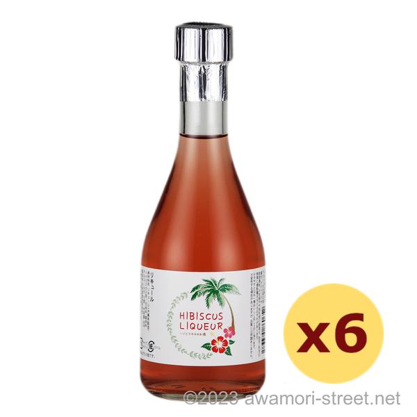 泡盛 リキュール 羽地酒造合同会社 / HIBISCUS LIQUEUR 12度,300ml x 6...